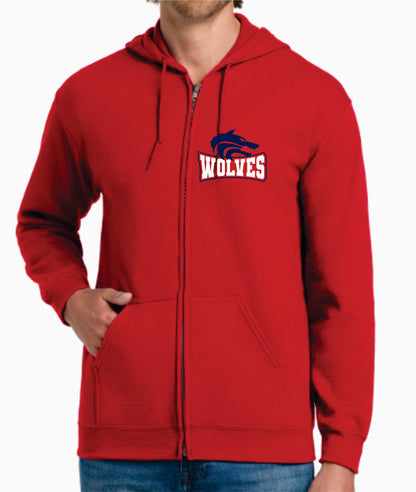 Wolves Full Zip Hoodie