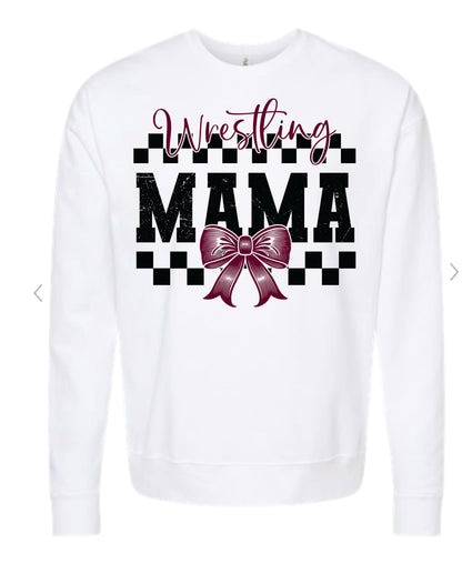 Mad Dog Wrestling Mama Crewneck sweatshirt