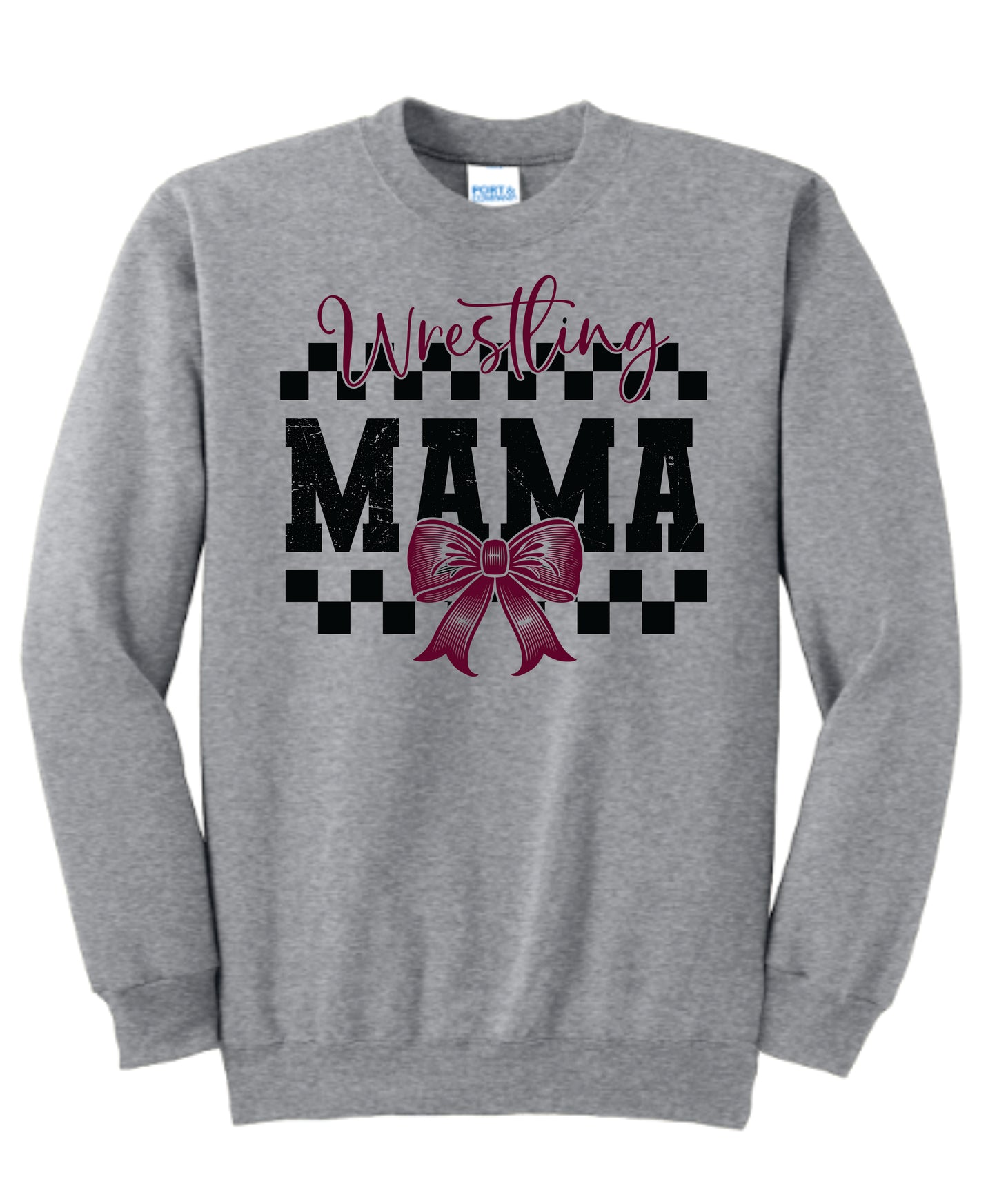 Mad Dog Wrestling Mama Crewneck sweatshirt