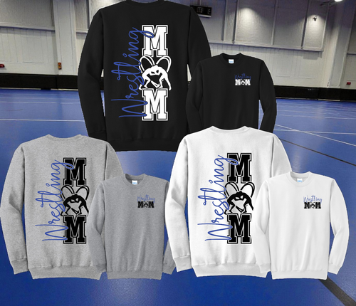 Wrestling MOM Crewneck sweatshirt