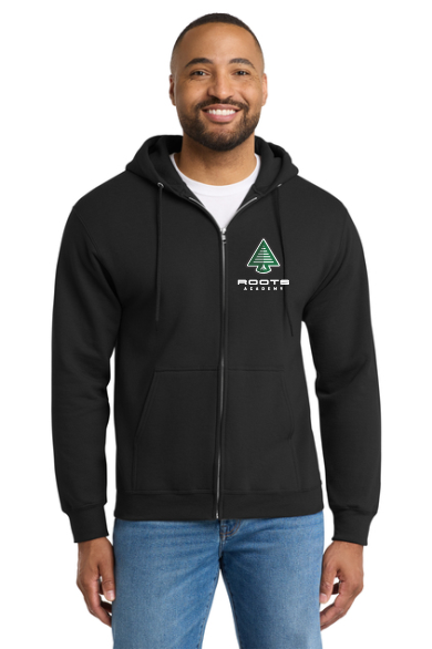 Roots Academy Cotton/Blend Full Zip Hoodie