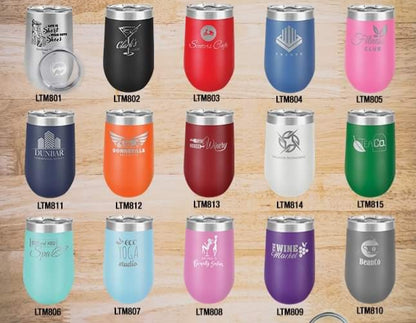 No Adulting Today! Wine Tumbler