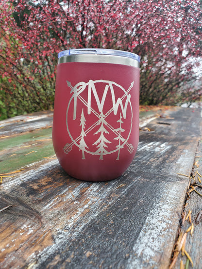 PNW Wine Tumbler