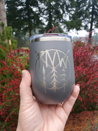 PNW Wine Tumbler