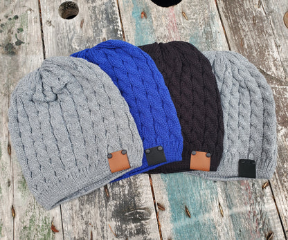 CUSTOM Richardson Beanie with Leather Tag