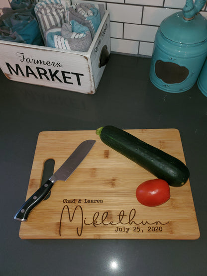 Custom Cutting Board