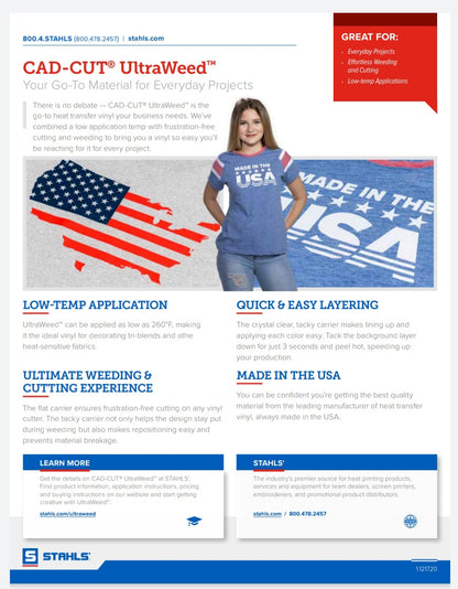 12x15 Heat Transfer sheet, HTV