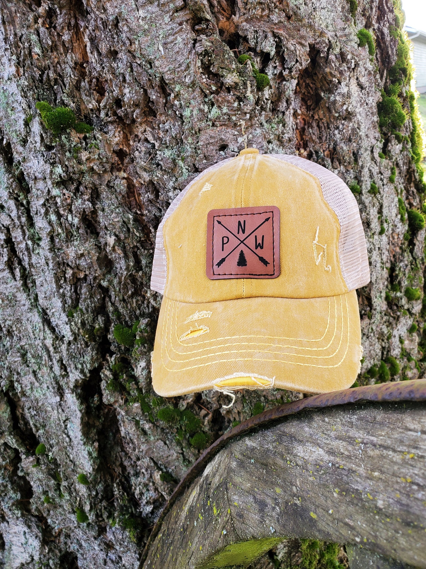 CC Criss Cross PNW Crossed Arrow hat