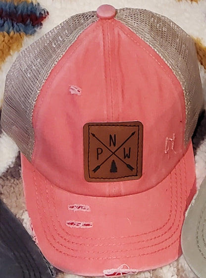 CC Criss Cross PNW Crossed Arrow hat