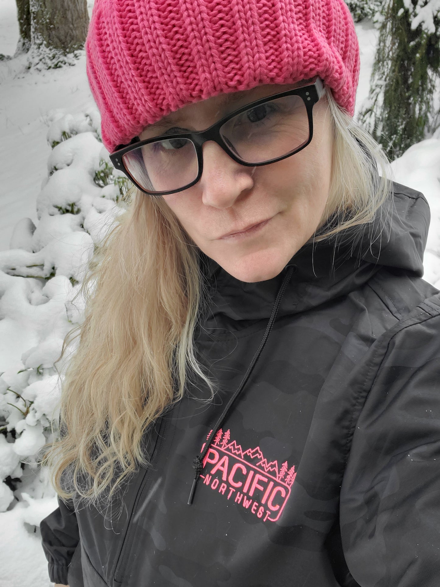 Black Camo PNW Anorak Jacket