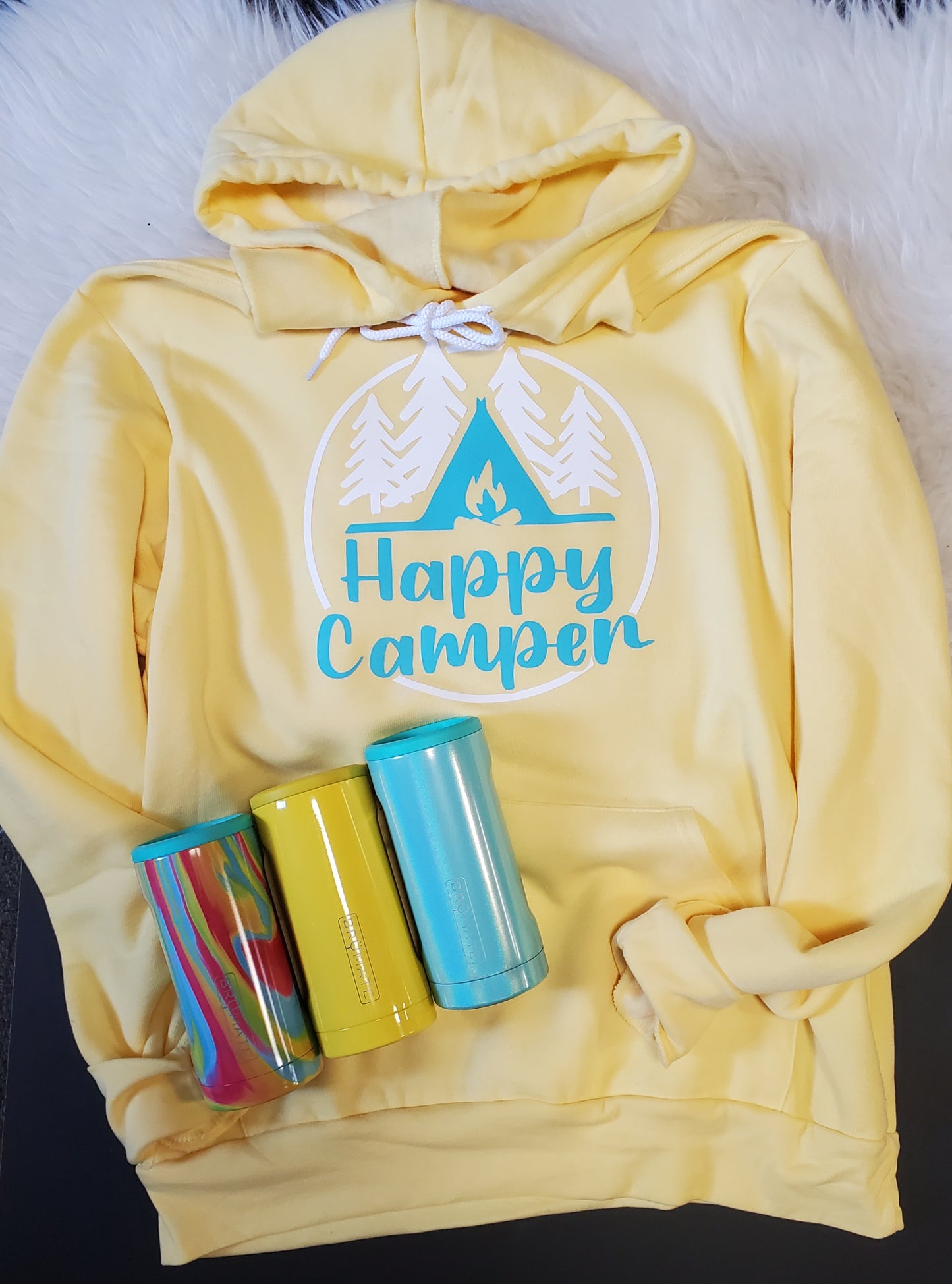 Happy Camper *Sunshine Yellow Hoodie