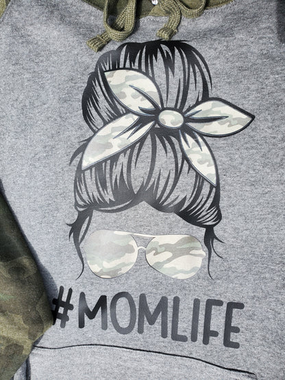 Camo Mom Life /Kid Life Hoodie