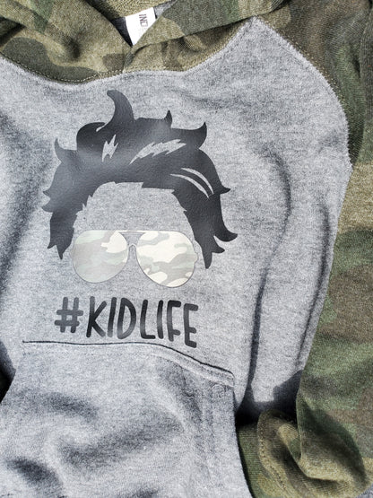 Camo Mom Life /Kid Life Hoodie