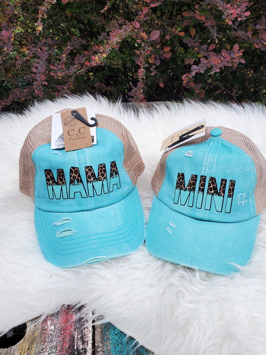 Mama Mini criss cross back CC hat