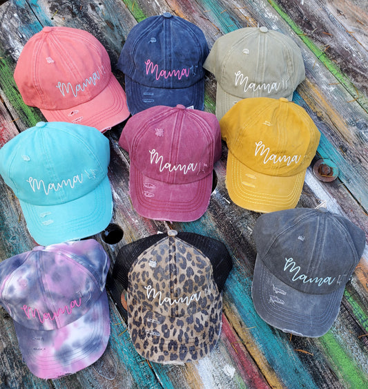 C.C. Criss Cross high pony/messy bun hat