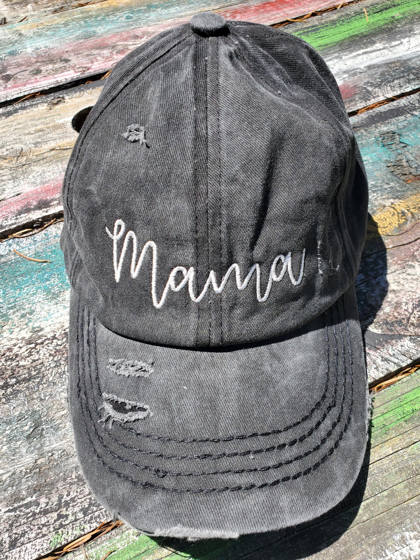 C.C. Criss Cross high pony/messy bun hat