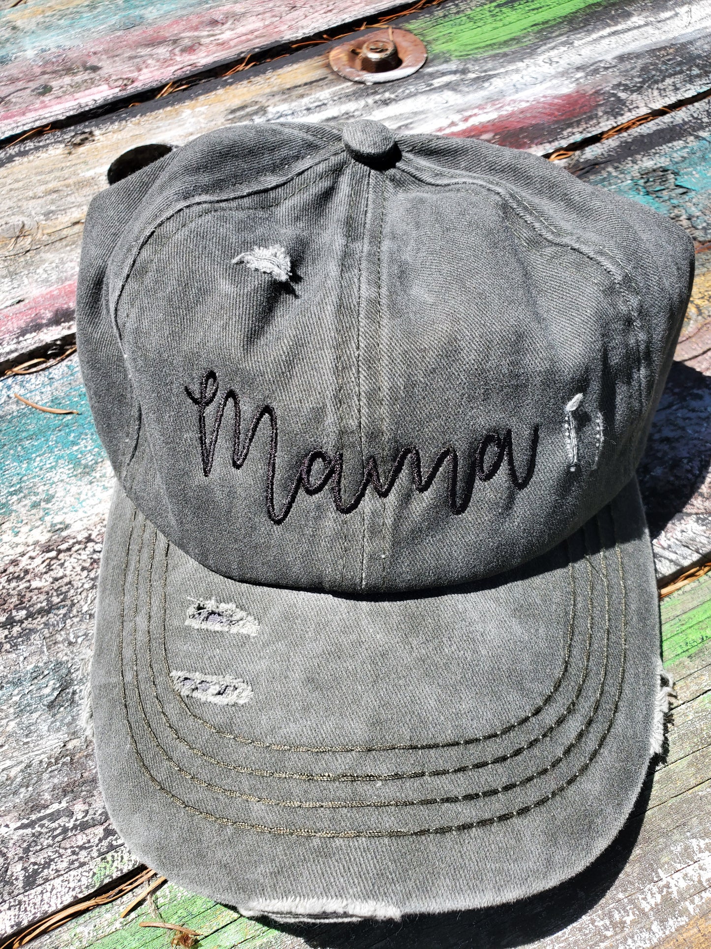 C.C. Criss Cross high pony/messy bun hat