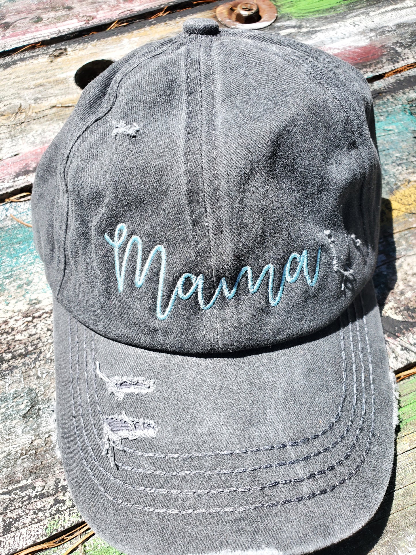 C.C. Criss Cross high pony/messy bun hat