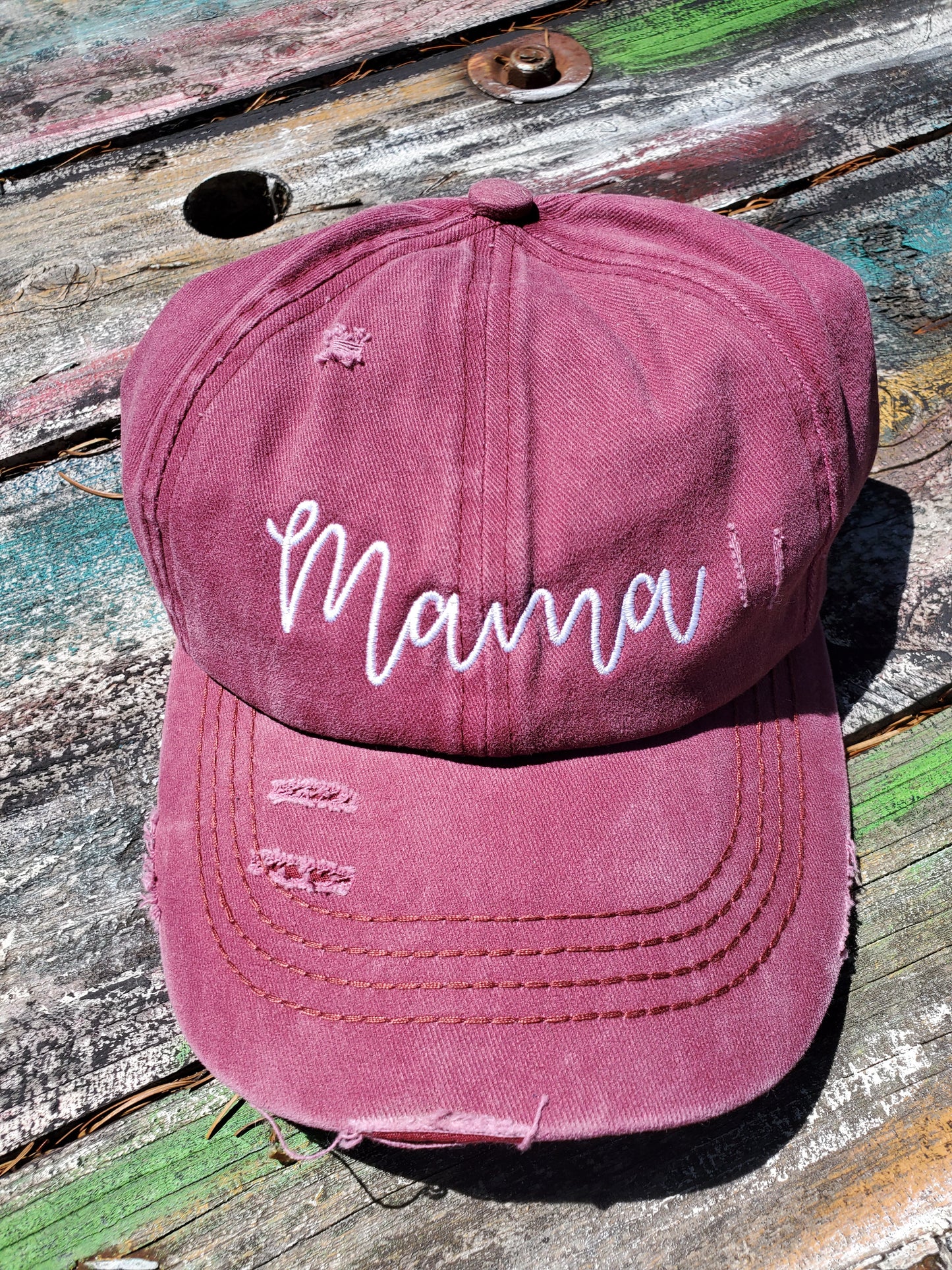 C.C. Criss Cross high pony/messy bun hat