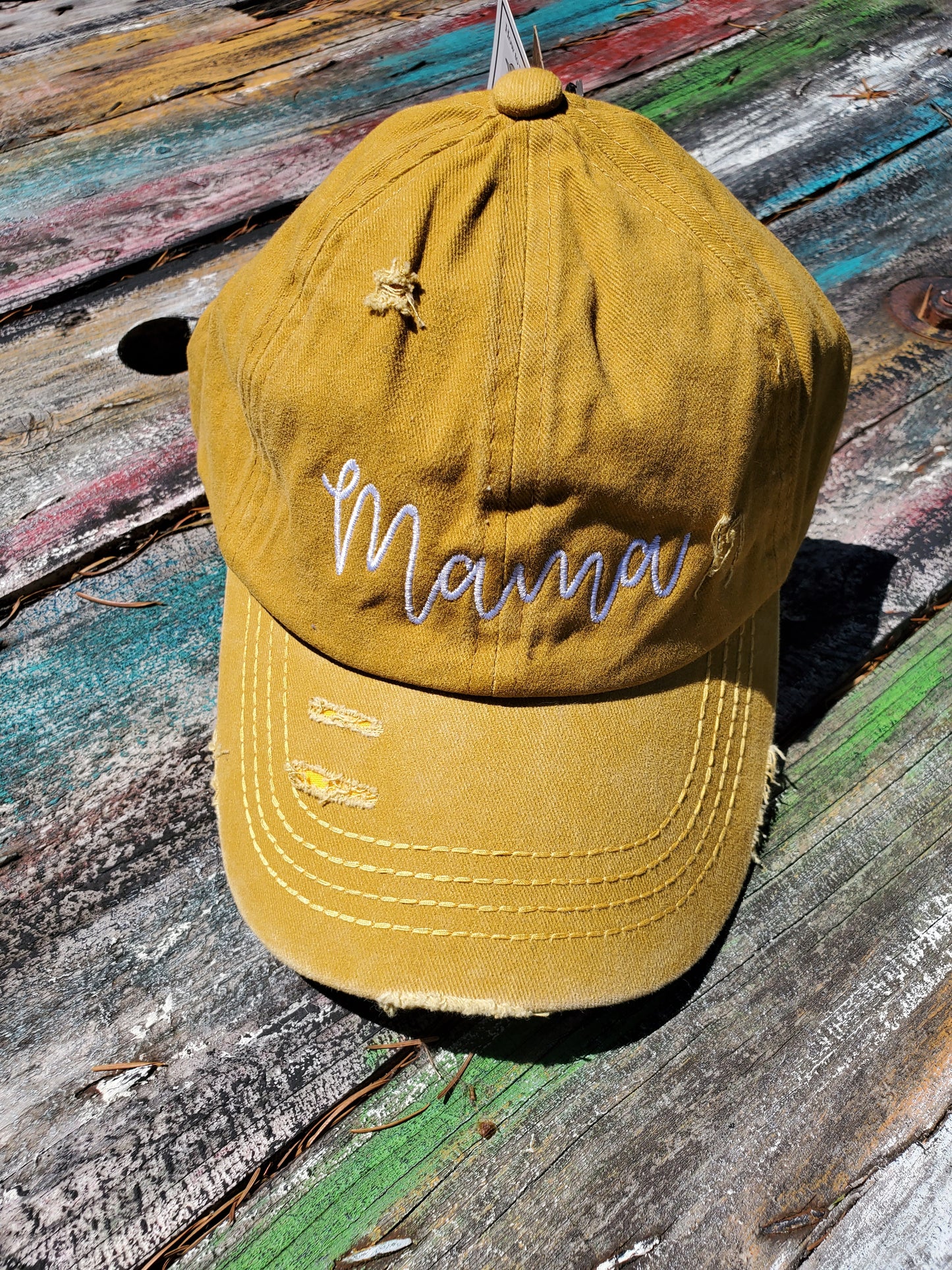 C.C. Criss Cross high pony/messy bun hat