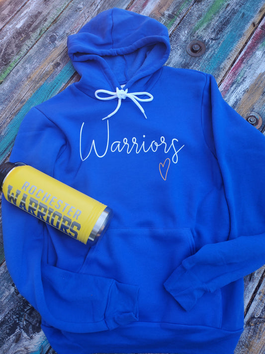 Bella Canvas Warrior Heart Hoodie