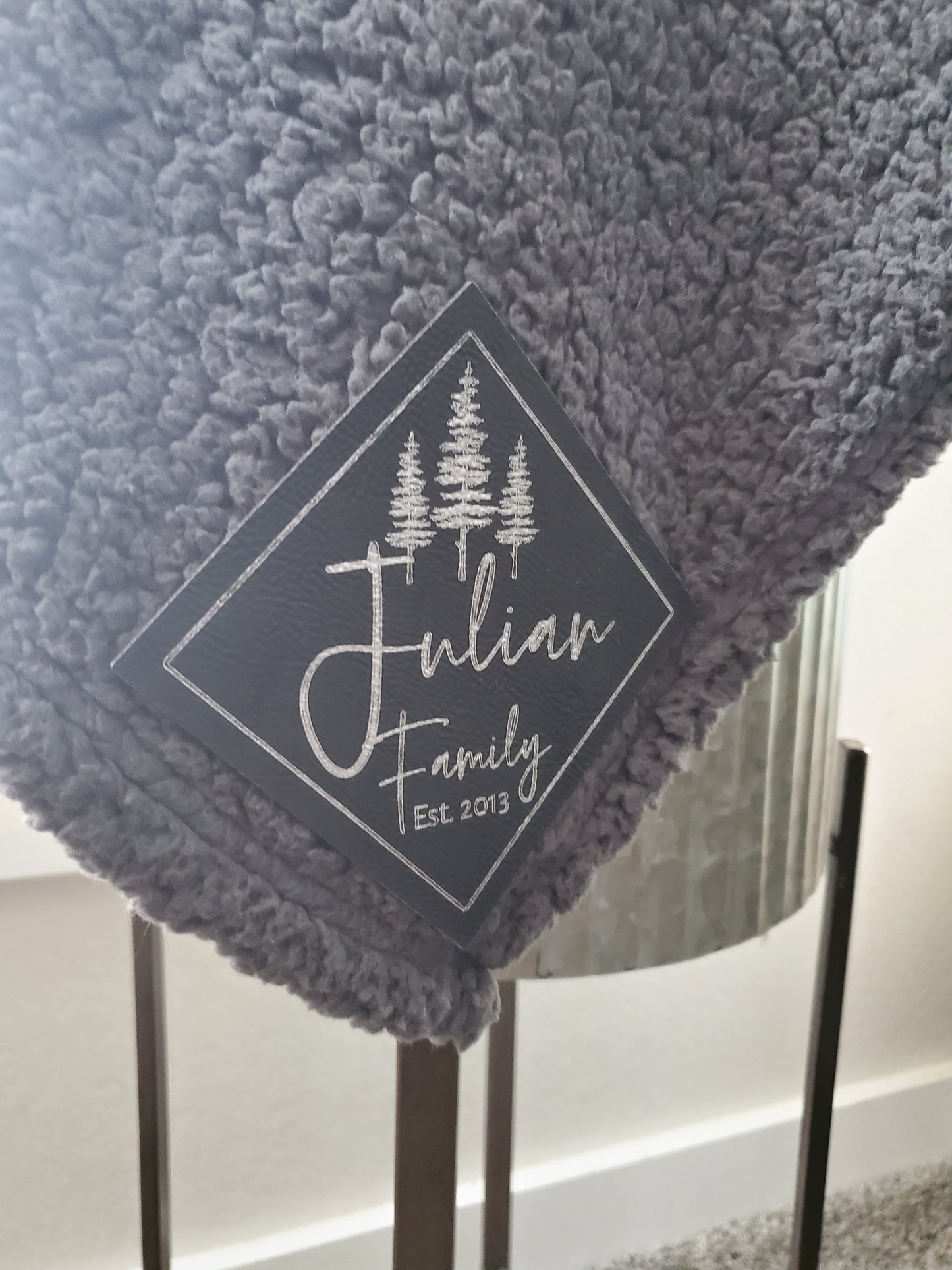 Sherpa Custom throw blanket