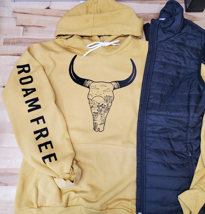 ROAM FREE bella canvas hoodie