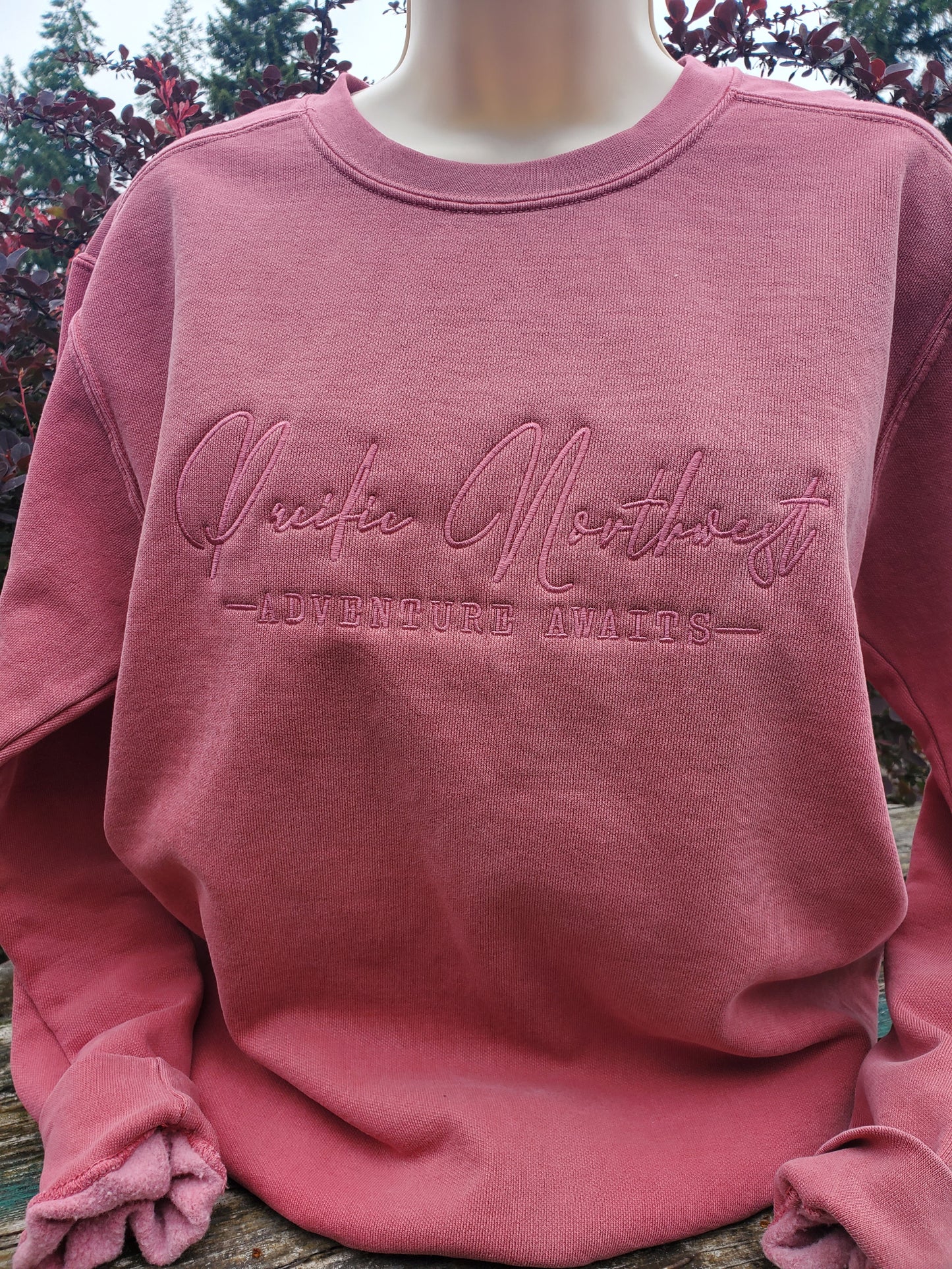 Pacific Northwest embroidered crew.
