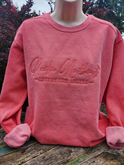 Pacific Northwest embroidered crew.