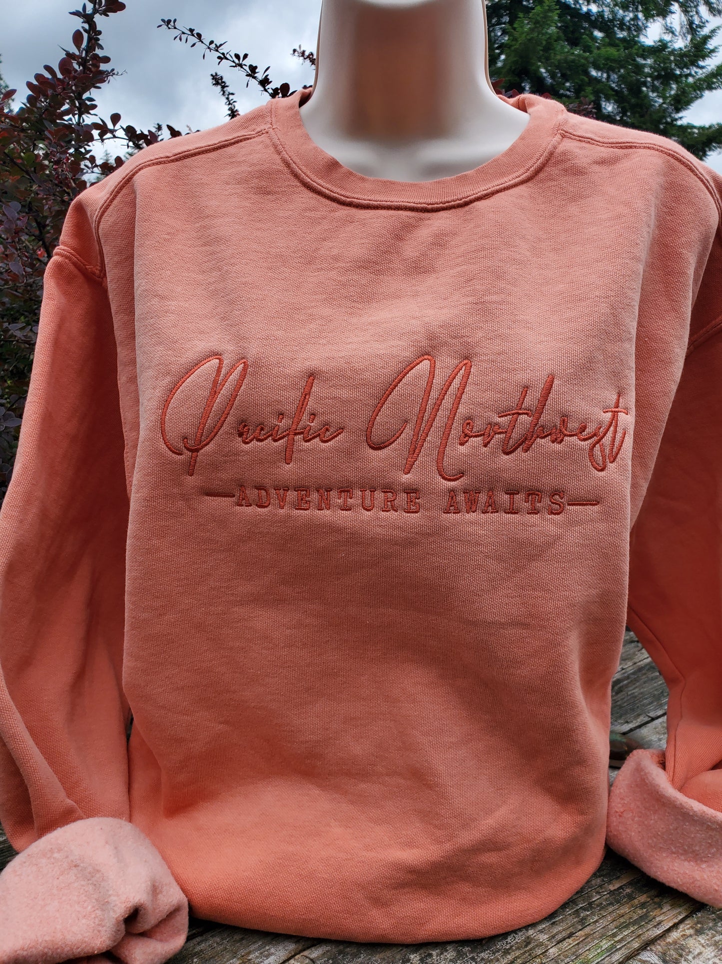 Pacific Northwest embroidered crew.