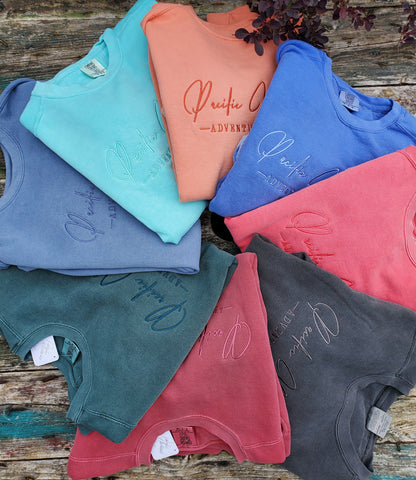 Pacific Northwest embroidered crew.