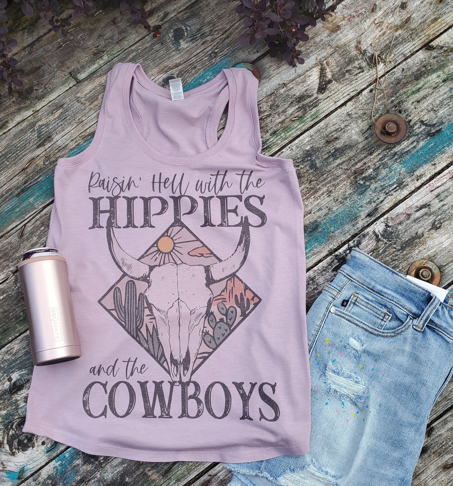 Hippies and Cowboys Tank