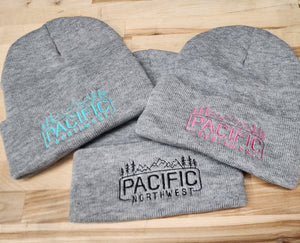 Pacific Northwest Embroidered Beanie