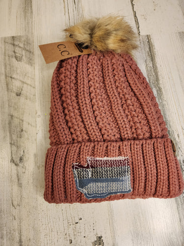 Mauve Beanie