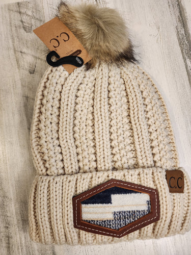 Beige Beanie