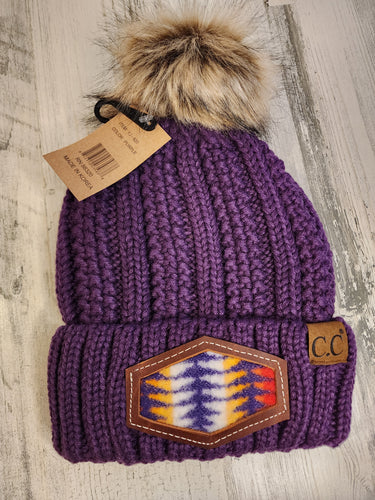 Purple Beanie