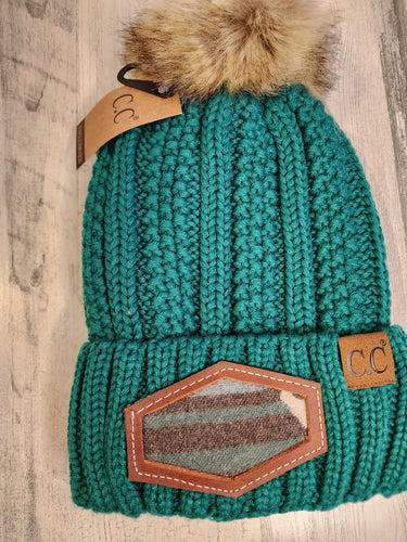 Teal GreenBeanie