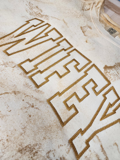 WIFEY Embroidered Crewneck Sweatshirt