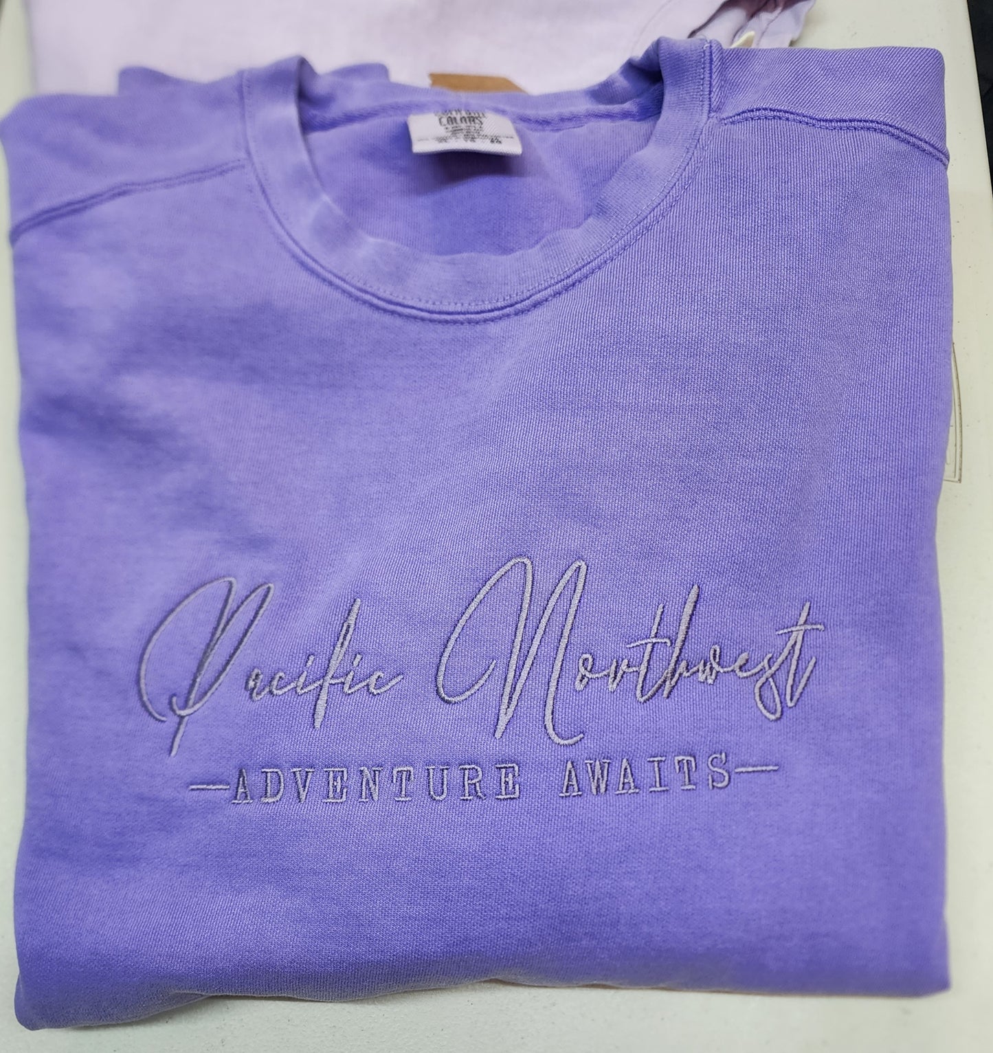 Pacific Northwest embroidered crew.