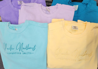 Pacific Northwest embroidered crew.