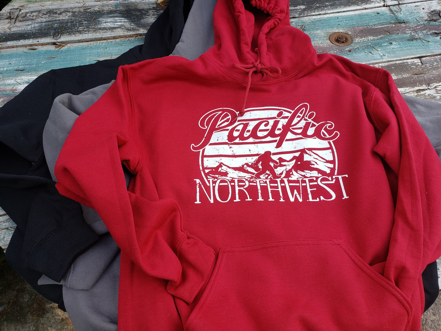 Pacific Northwest Bigfoot Hoodie