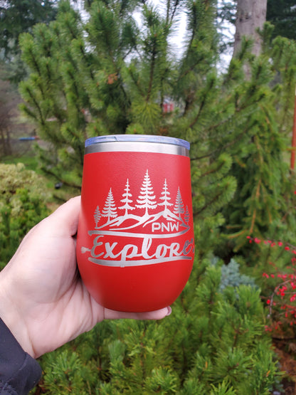 Explore PNW Wine Tumbler