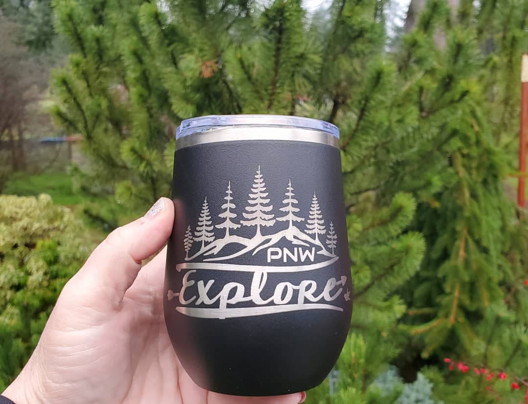 Explore PNW Wine Tumbler