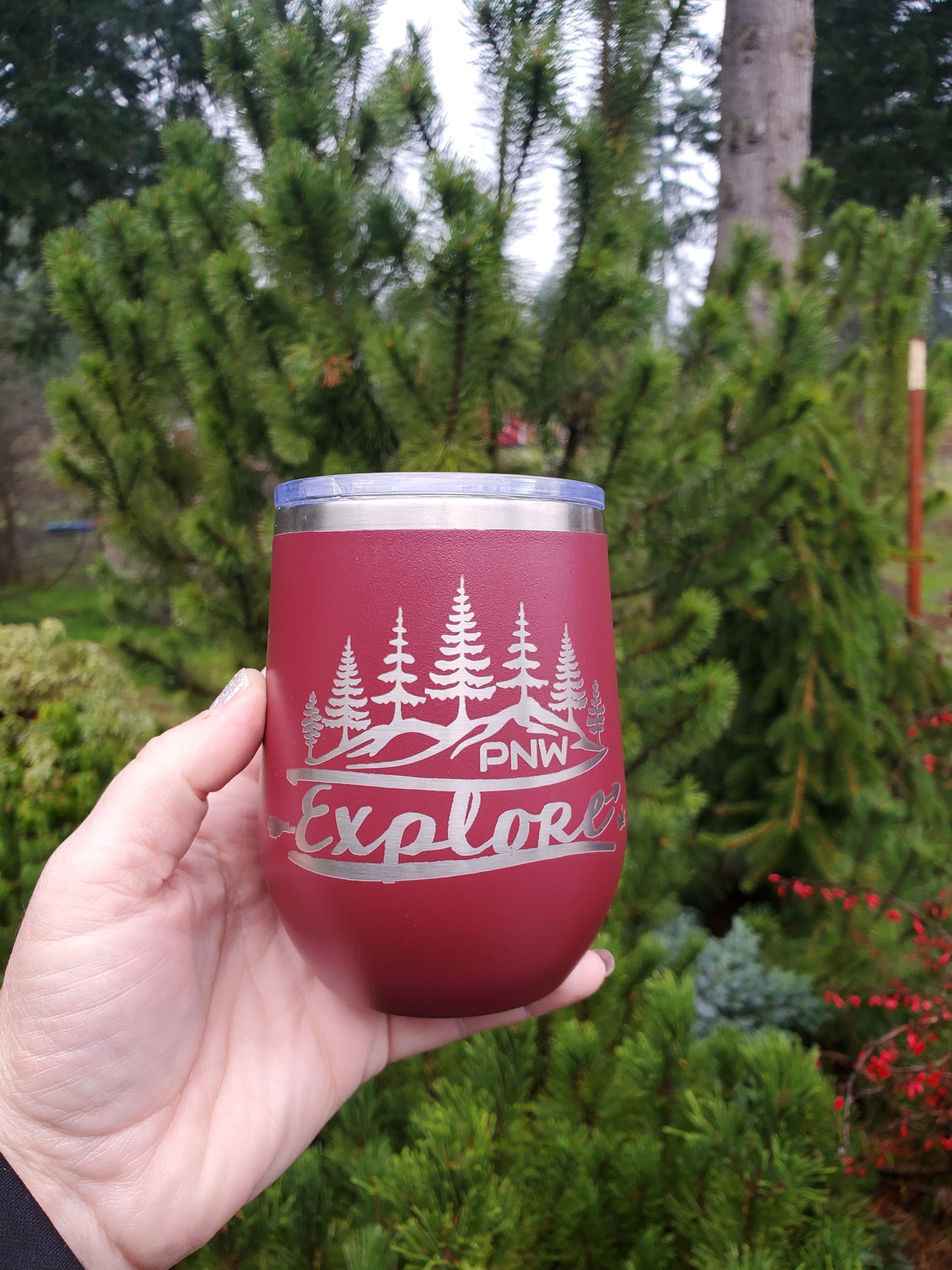Explore PNW Wine Tumbler