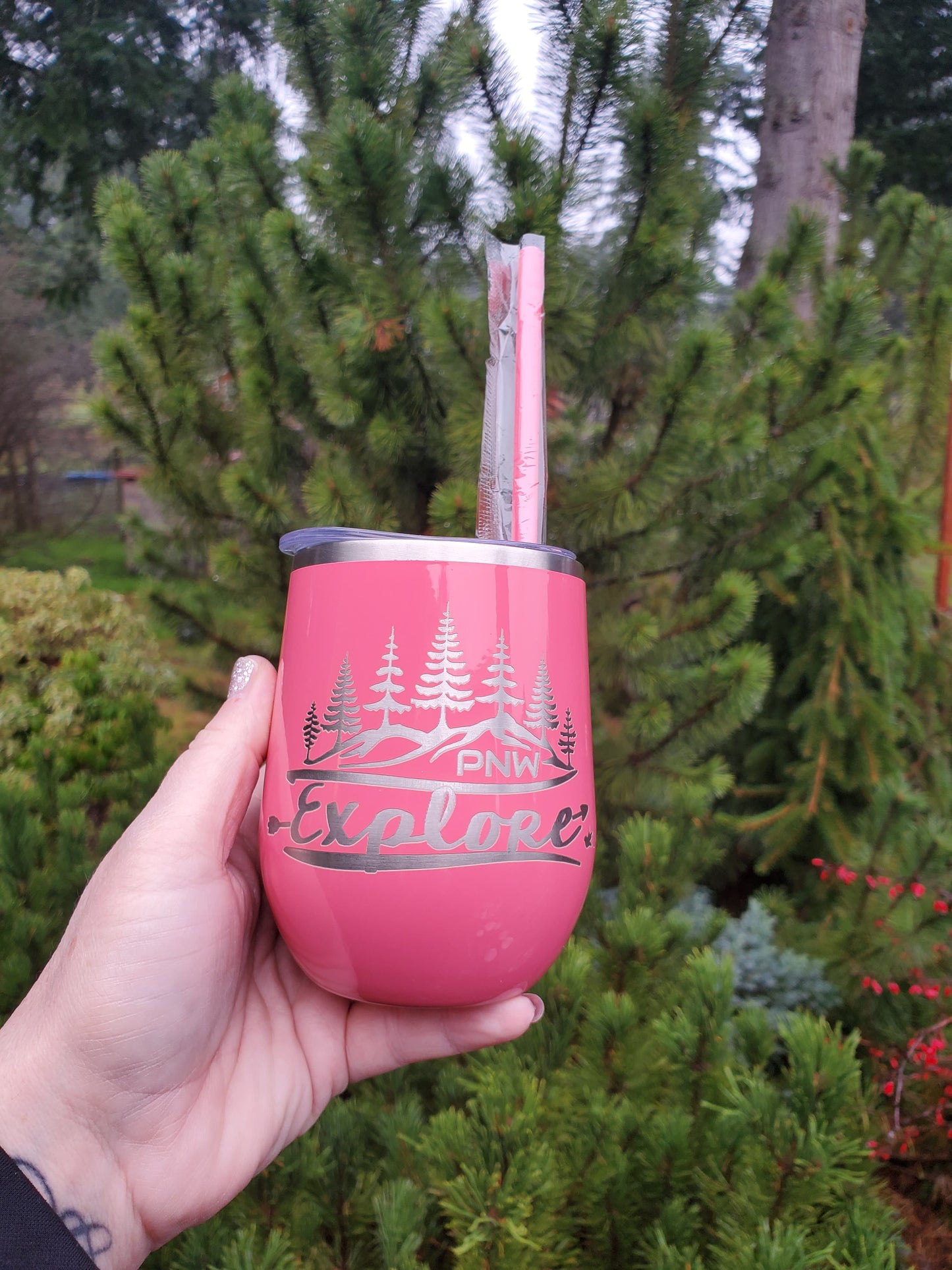 Explore PNW Wine Tumbler