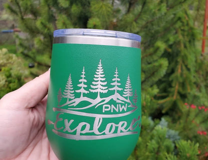 Explore PNW Wine Tumbler