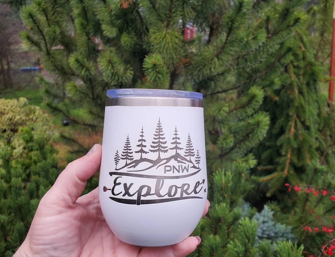 Explore PNW Wine Tumbler