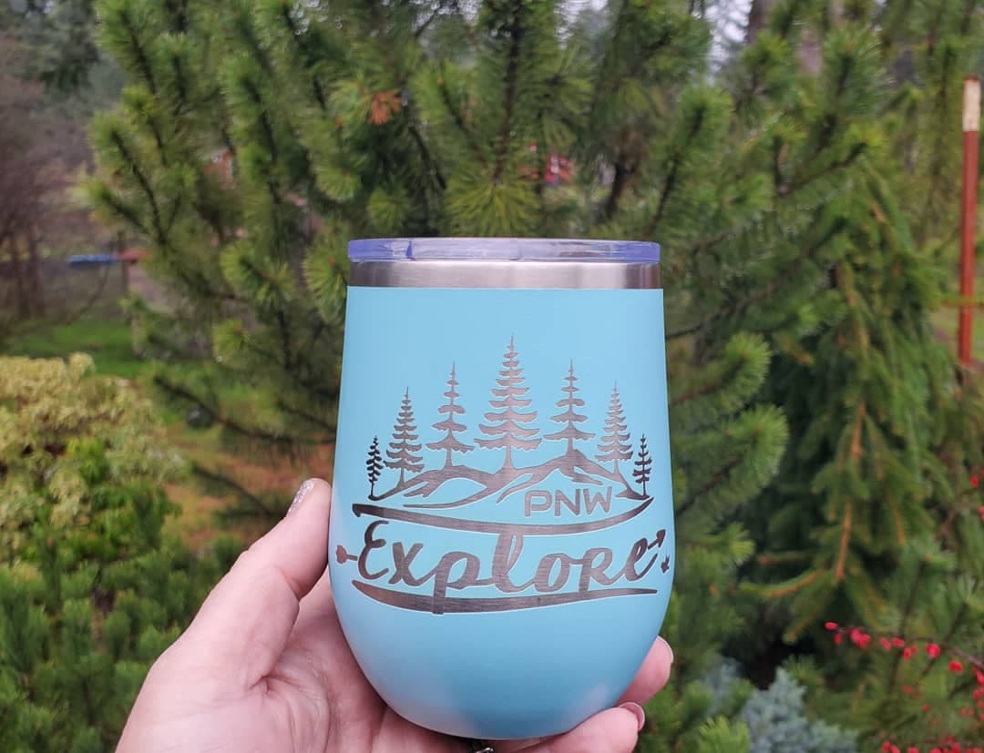 Explore PNW Wine Tumbler