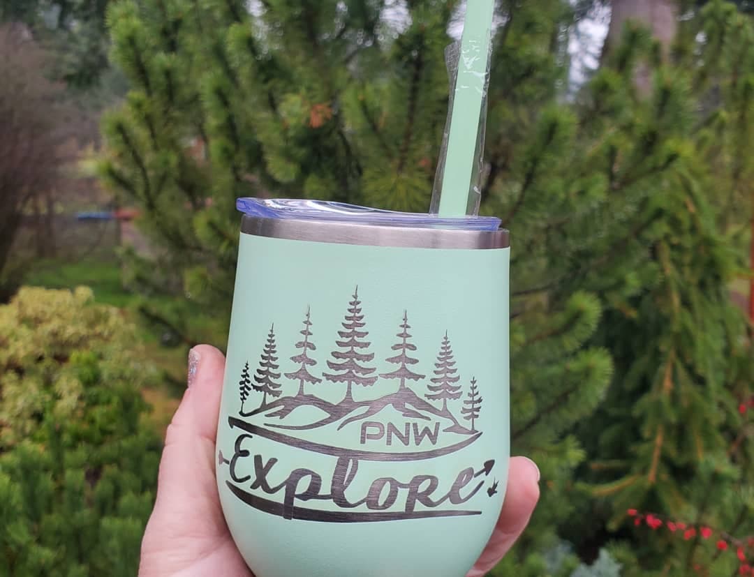 Explore PNW Wine Tumbler