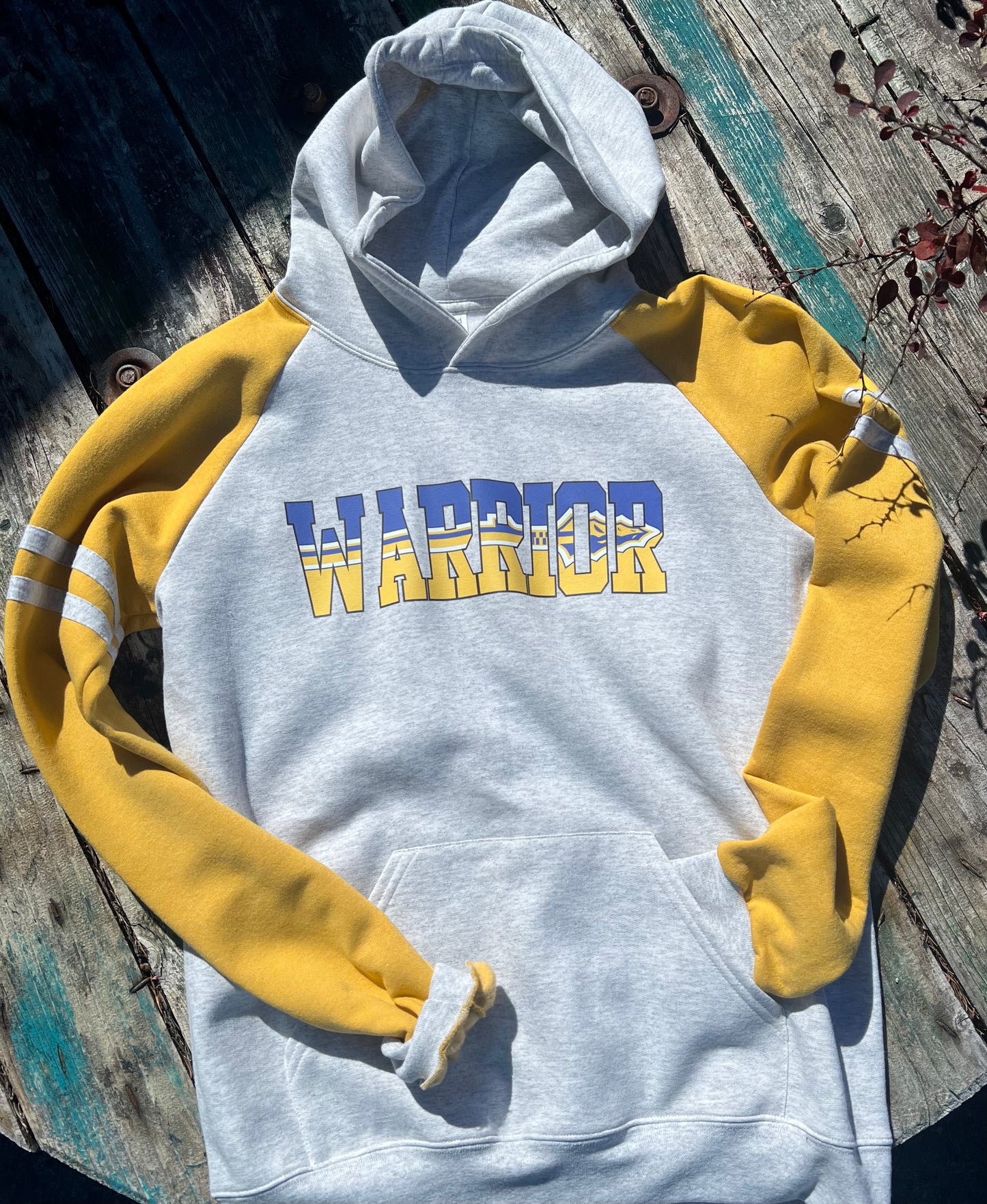Warrior Spear Raglan Hoodie